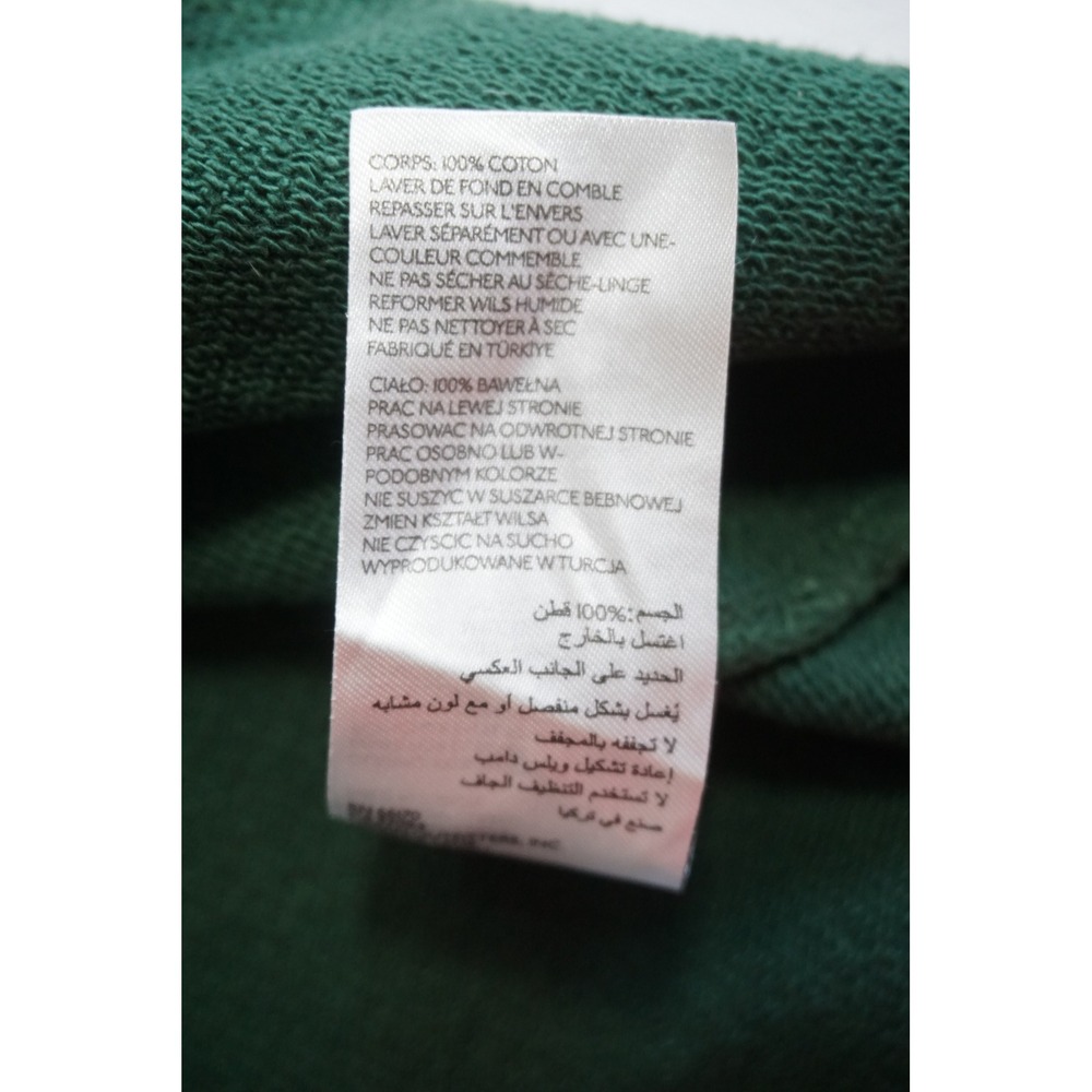 Anthropologie 85 Chicago Cropped Sweatshirt Green Lilac Graphic S - Picture 13 of 14
